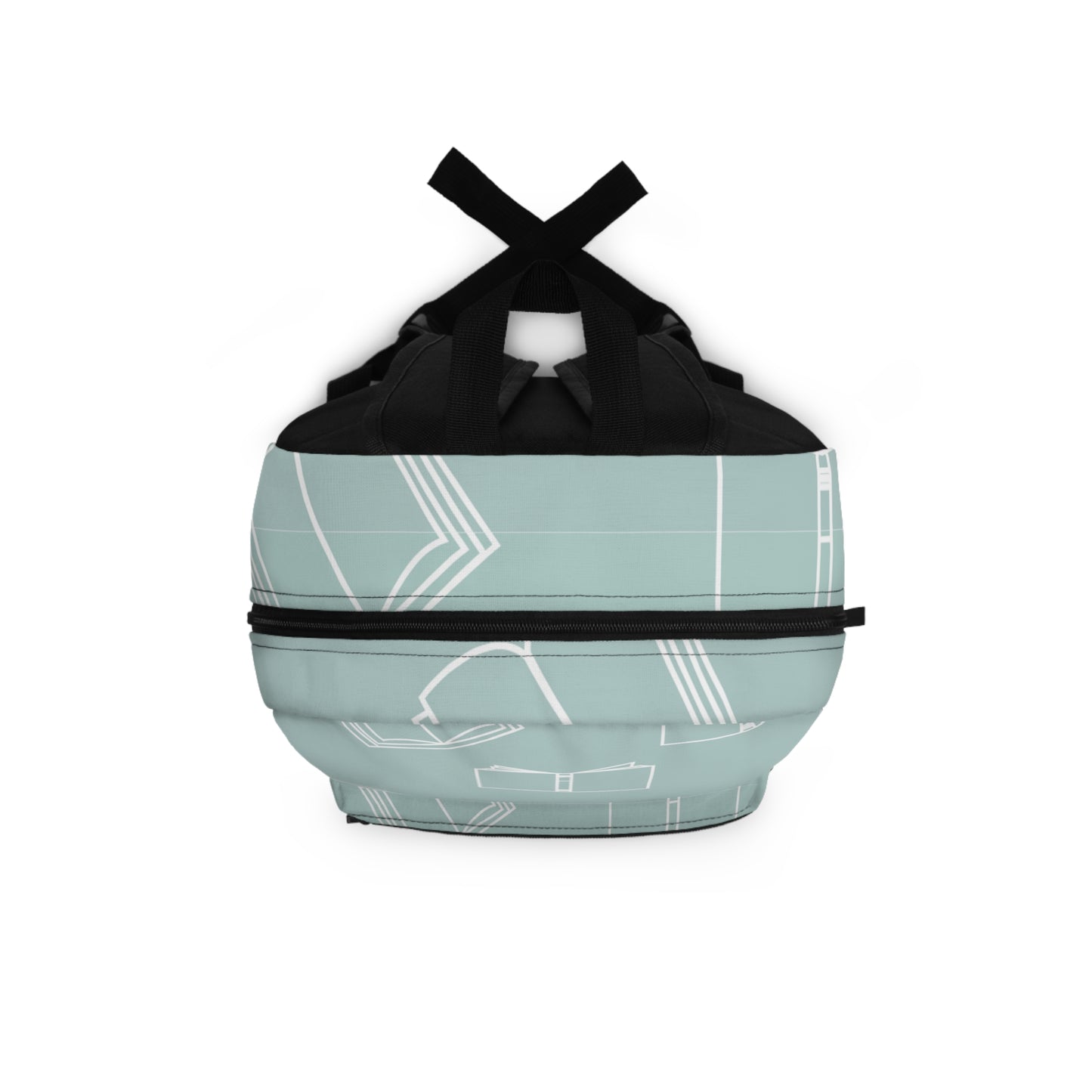 Bookshelf Pattern Backpack, Stylish School Bag, Cute Book Lover Gift, Trendy Travel Backpack, Durable Everyday Use