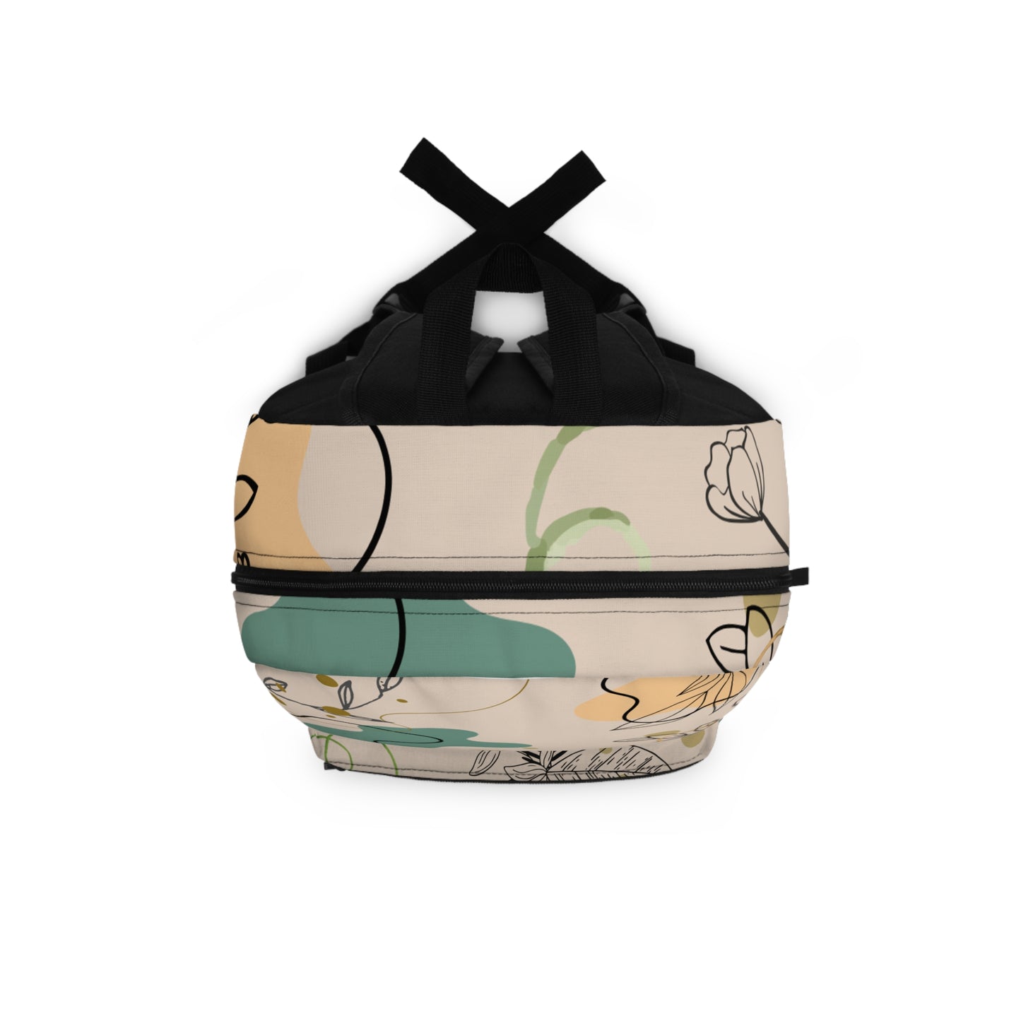 Trendy Floral Backpack, Travel Bag, School Backpack, Casual Daypack, Gift for Students, Eco-friendly Bag