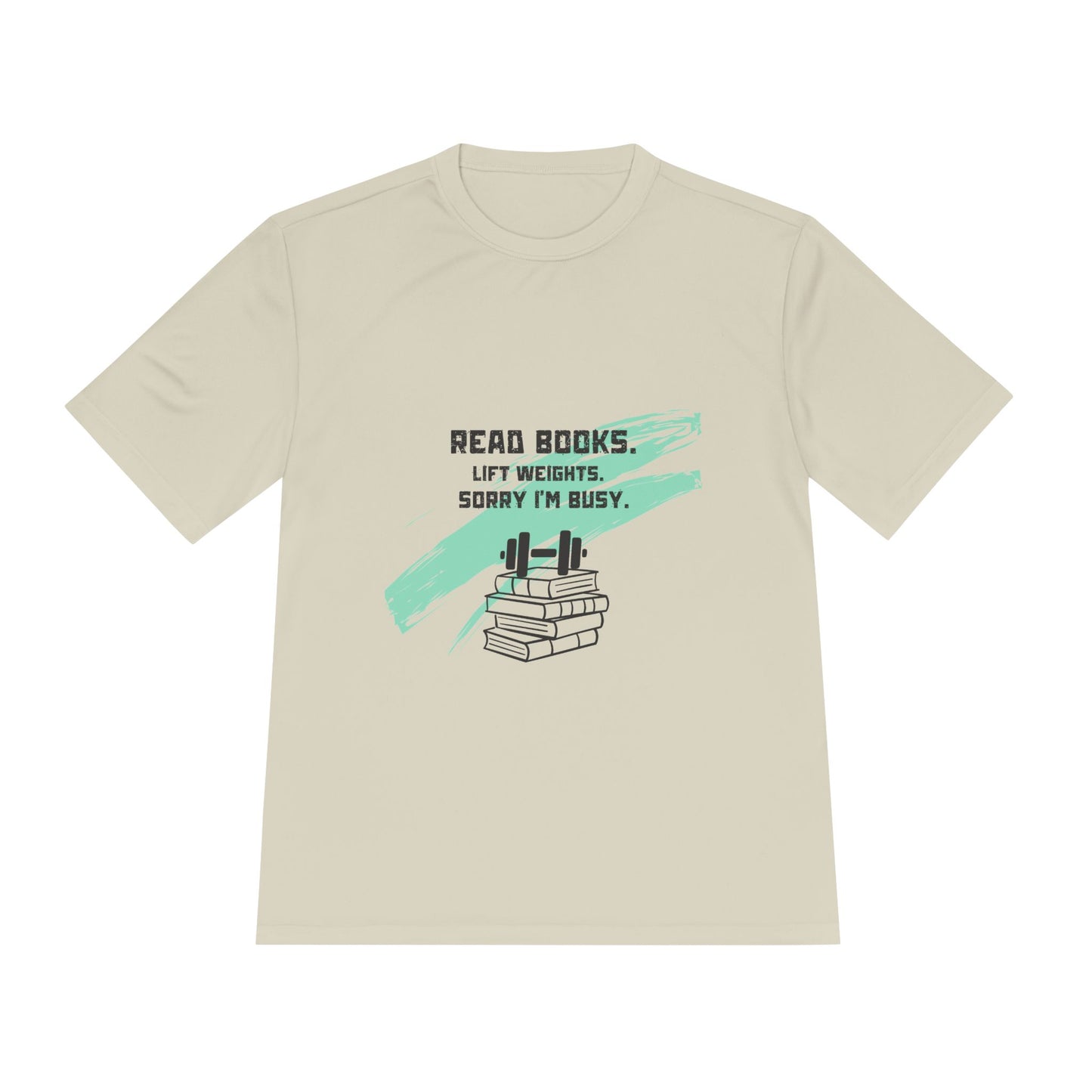 Unisex Fitness Tee with Motivational Quote, Workout Shirt, Reading Lover's Gym Tee, Sporty Casual Wear, Gift for Book Lovers, Fitness [...]