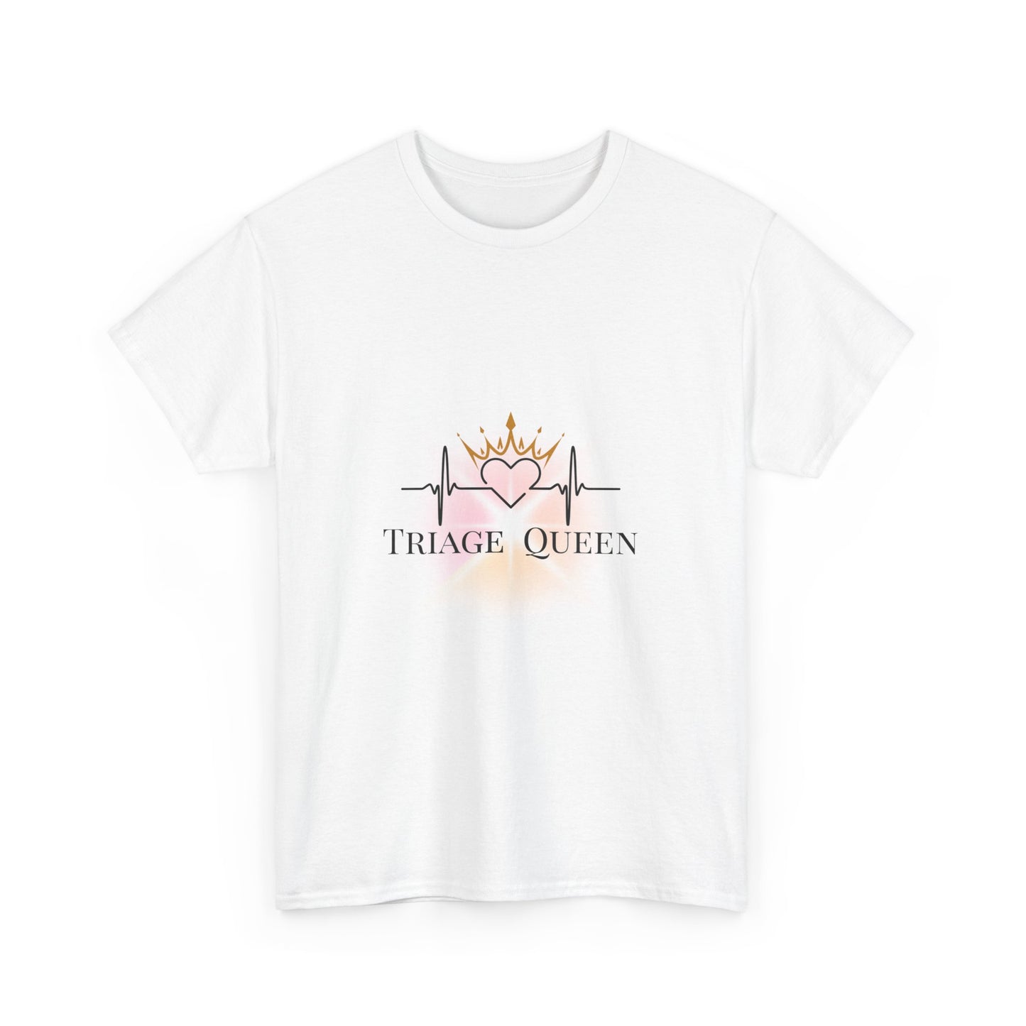 Triage Queen Cotton Tee | Perfect for Nurses, Healthcare Workers, Gifts, Birthdays, Appreciation Events