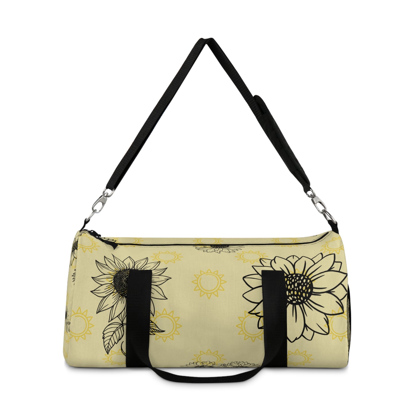 Sunflower Duffel Bag - Perfect for Travel, Gym, or Weekend Getaways, Floral Design, Sport Bag, Gift for Flower Lovers