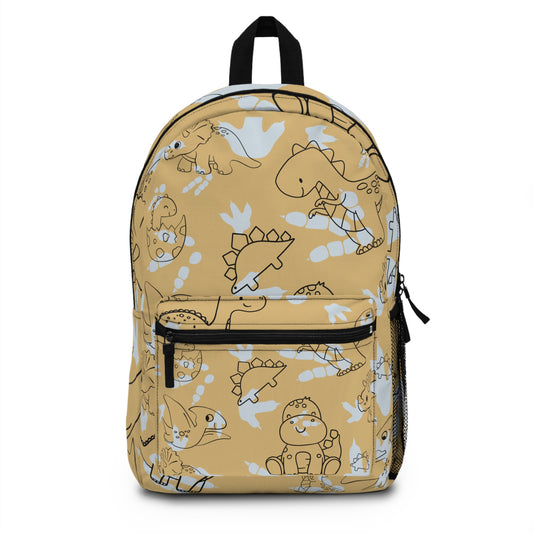 Dinosaur Backpack, Kid's Dino School Bag, Cute Children's Backpack, Cute Backpack for Boys and Girls, Fun Dino Pattern Bag
