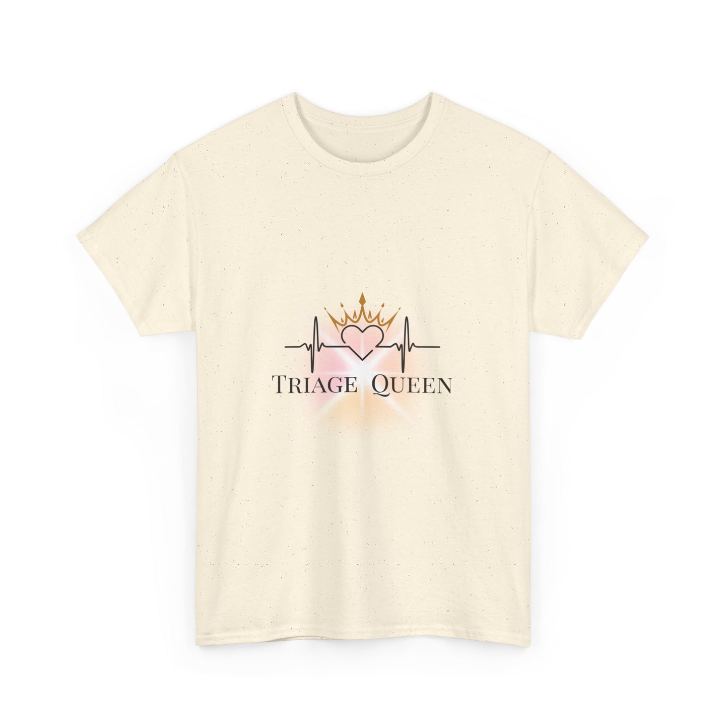 Triage Queen Cotton Tee | Perfect for Nurses, Healthcare Workers, Gifts, Birthdays, Appreciation Events