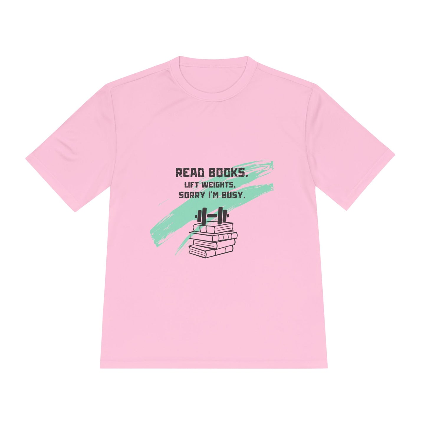 Unisex Fitness Tee with Motivational Quote, Workout Shirt, Reading Lover's Gym Tee, Sporty Casual Wear, Gift for Book Lovers, Fitness [...]