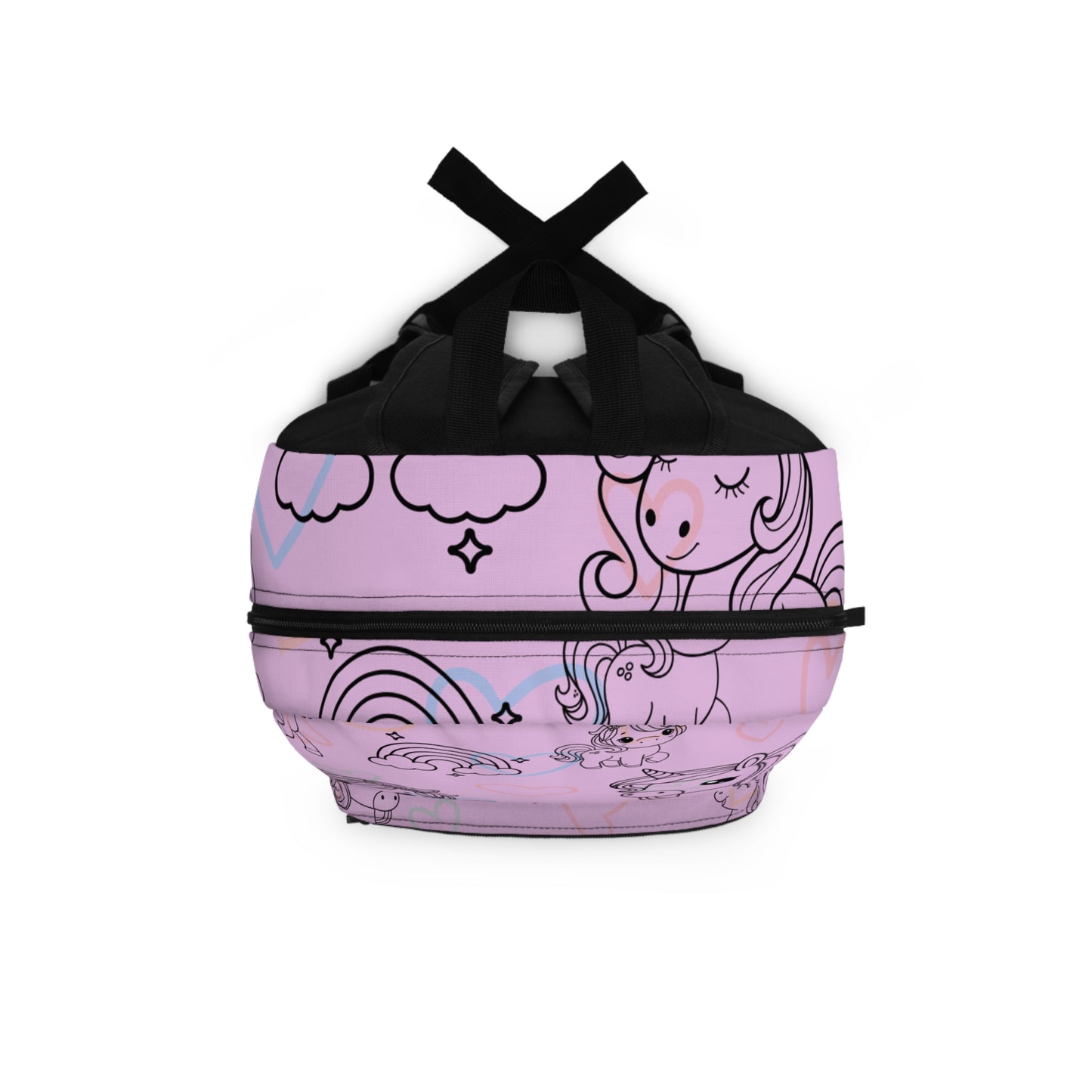 Whimsical Unicorn Backpack - Cute Kids School Bag, Rainbow Backpack, Toddler Backpack, Playful Gift, Adventure Ready