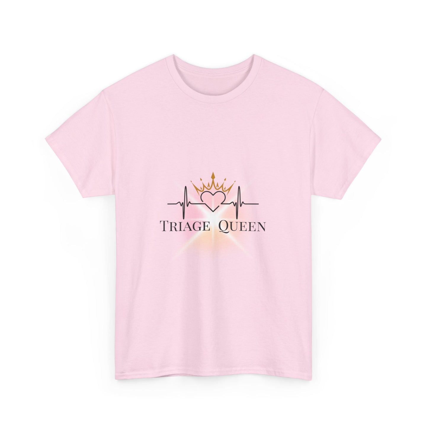 Triage Queen Cotton Tee | Perfect for Nurses, Healthcare Workers, Gifts, Birthdays, Appreciation Events