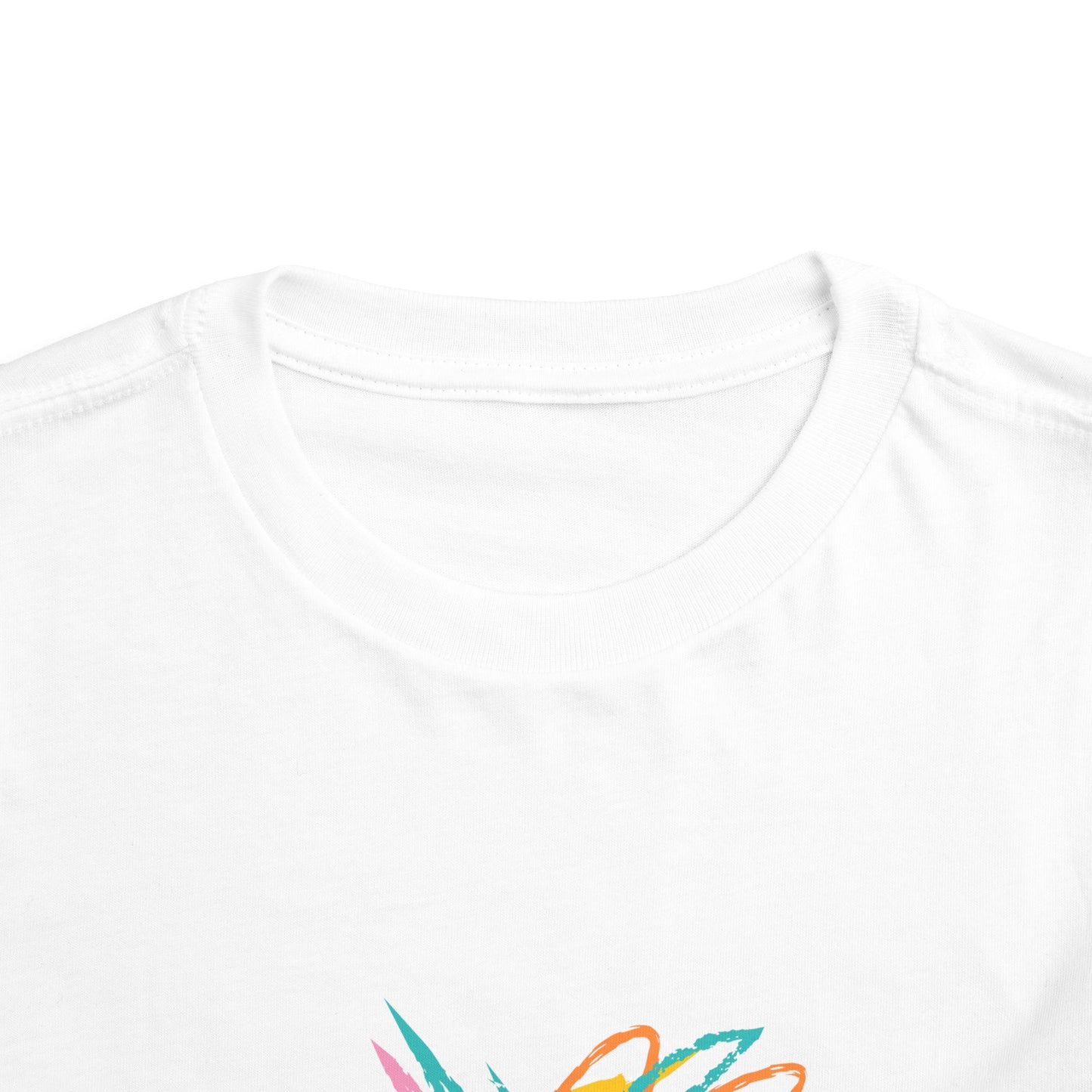 Toddler Short Sleeve Tee, Colorful Kids T-Shirt, Crayons Chaos Design, Baby Casual Wear, Fun Playtime Apparel, Birthday Gift for Toddlers