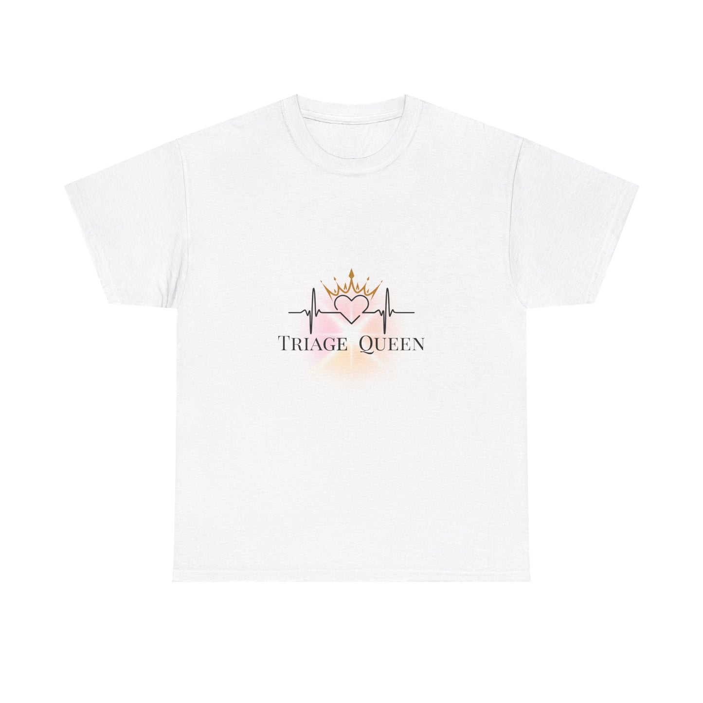 Triage Queen Cotton Tee | Perfect for Nurses, Healthcare Workers, Gifts, Birthdays, Appreciation Events